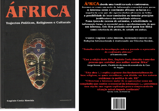 2004 Africa Trajectos Politicos capa e contracapa